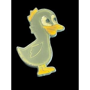 Vintage Cartoon Duck Brooch Lapel Pin Hat Pin